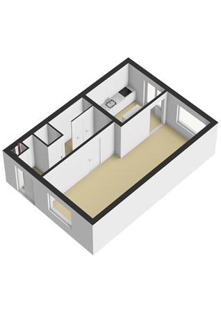 Floorplan - Schopenhauerstraat 95, 7323 LT Apeldoorn